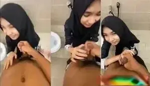 Istri Tetangga Jilbab Cantik Main Gila Di Kost